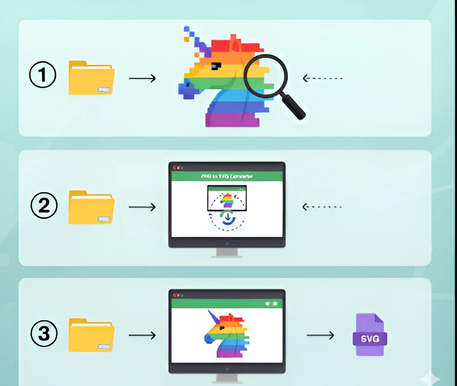 Steps to Convert PNG to SVG