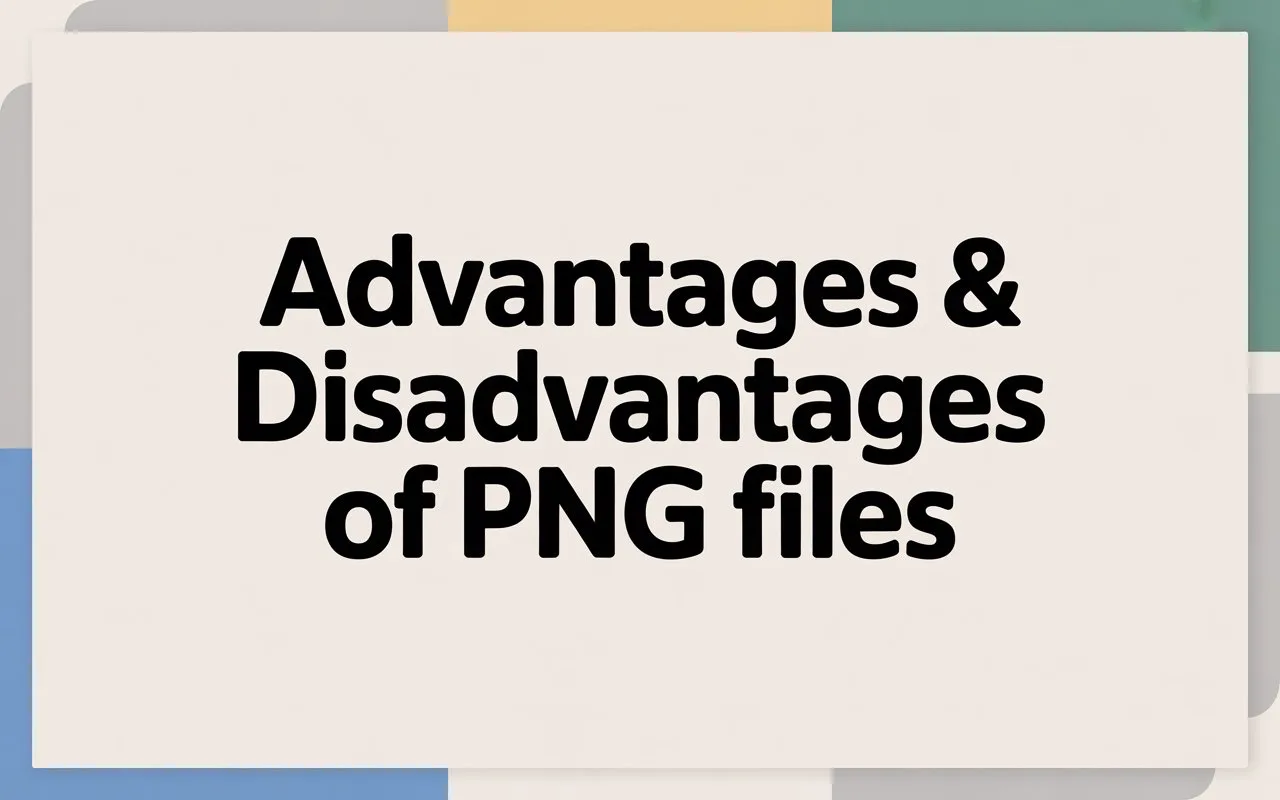Advantages & Disadvantages of PNG Files
