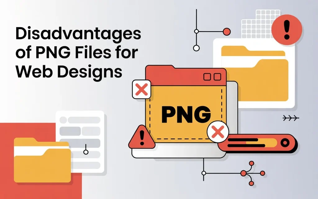 Disadvantages of PNG Files