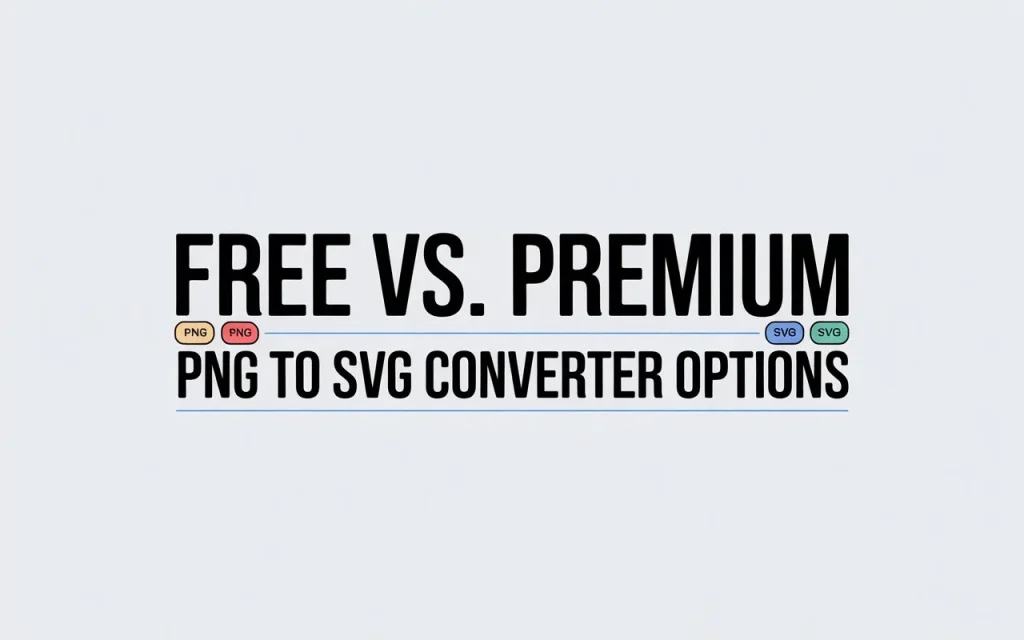 Free vs. Premium PNG to SVG Converter Options PNG to SVG Converter