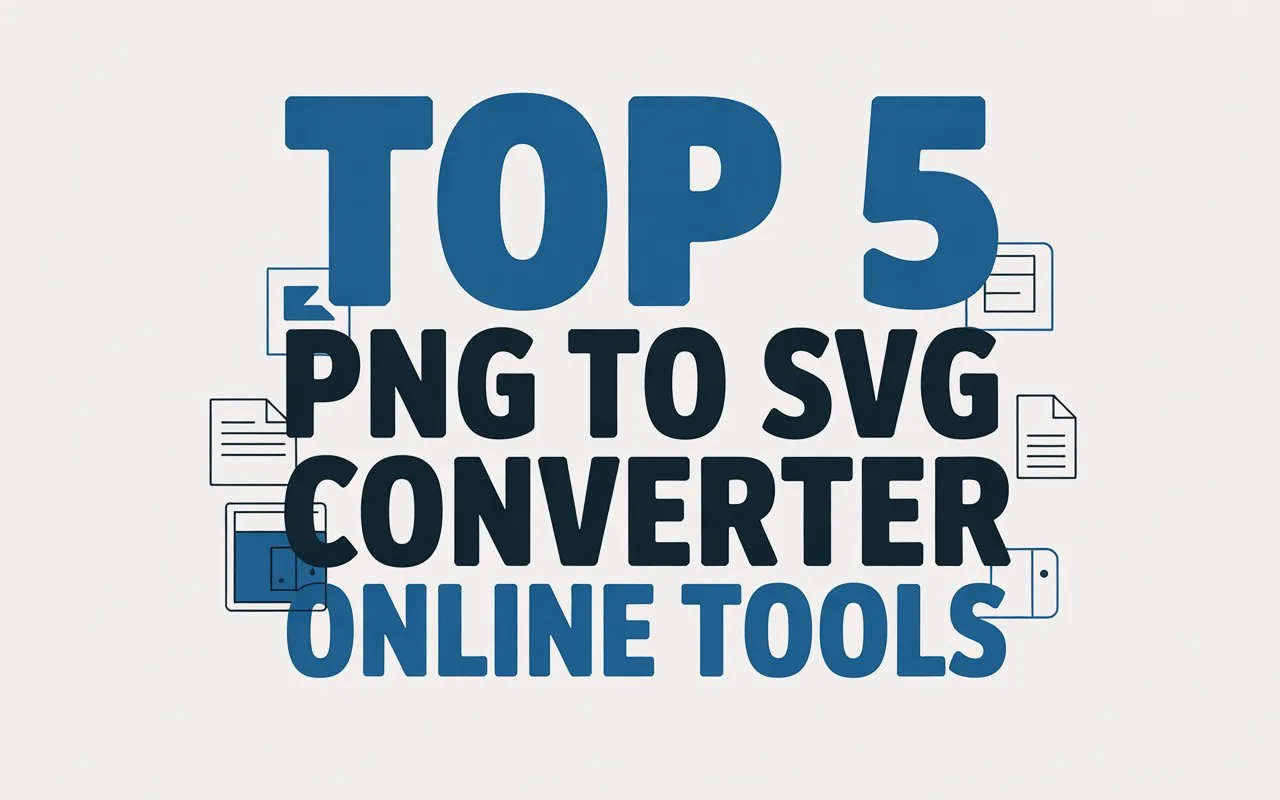 Top 5 PNG to SVG Converter